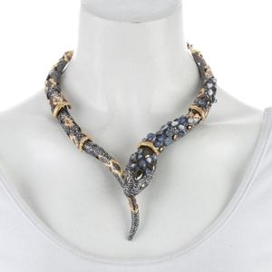 Alexis Bittar snake bib